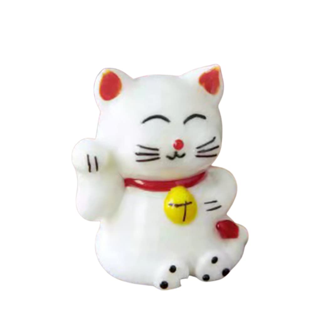 Amazon.co.jp: ミニ かわいい 招き猫 置物 手作り ガラス細工 和風